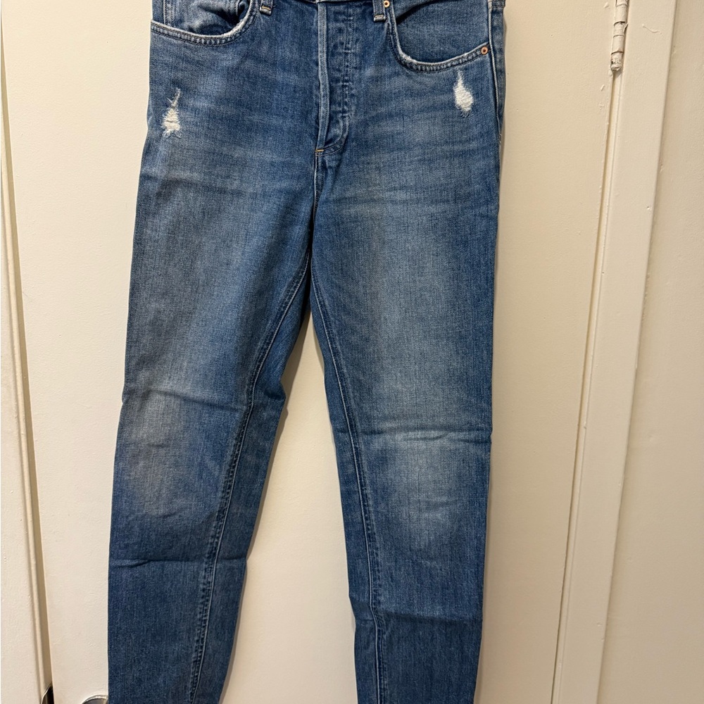 Blue Distressed Jeans